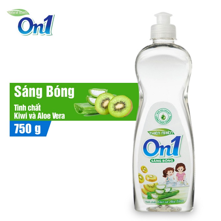 Nước rửa chén ON1 hương kiwi và aloe vera 750g N5009