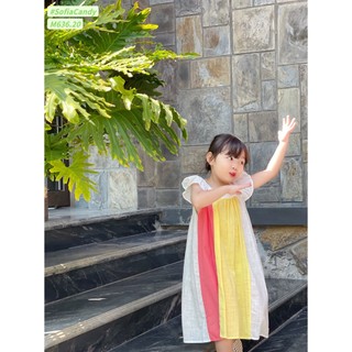 (SUMMER- HOT) VÁY SOFIA CÁNH TIÊN RAINBOW