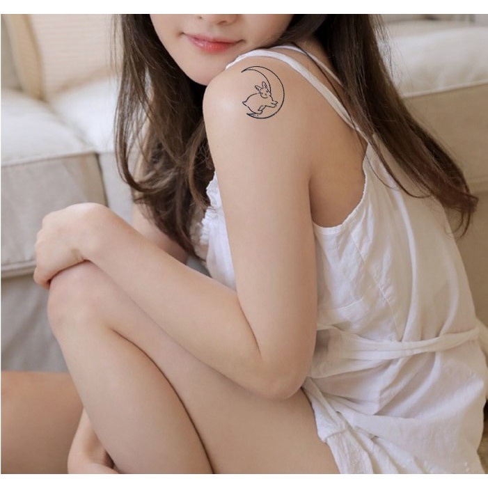 Hình xăm dán tạm thời Limiqi 15 ngày chống nước 11x18cm