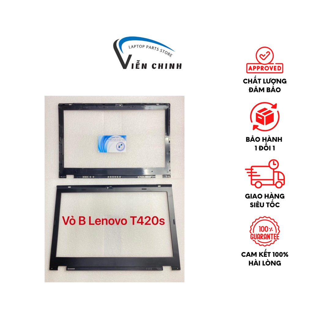Thay vỏ laptop Lenovo Thinkpad T420s T430s – VỎ B VIỀN MÀN HÌNH LENOVO T420S T430S