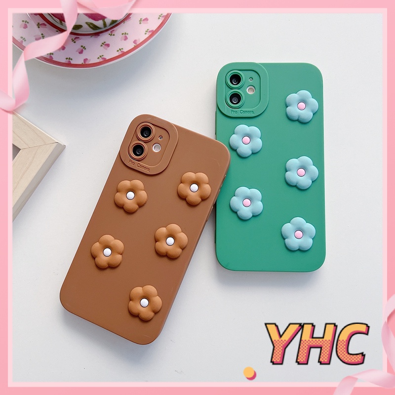 ốp iphone In Hình Hoa 3D Cho Iphone6 6splus 7 7plus 8plus XR x xs 12 11 pro max plus 13 promax-072