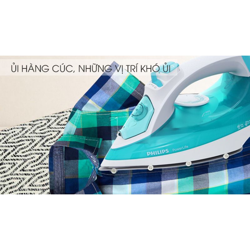 Bàn ủi hơi nước Philips GC2992 2300W hàng chính hãng 100% trưng bày như mới mới 99% bảo hàng chính hãng