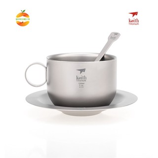 Bộ tách uống cà phê Titanium Keith Ti3601