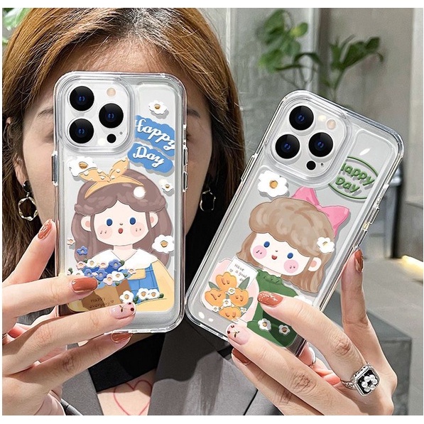 Ốp Điện Thoại Silicon TPU Mềm Trong Suốt Chống Sốc Chống Vỡ Cho IPhone 14 12 13 11 Pro XS Max XR X 8 7 Plus 6S