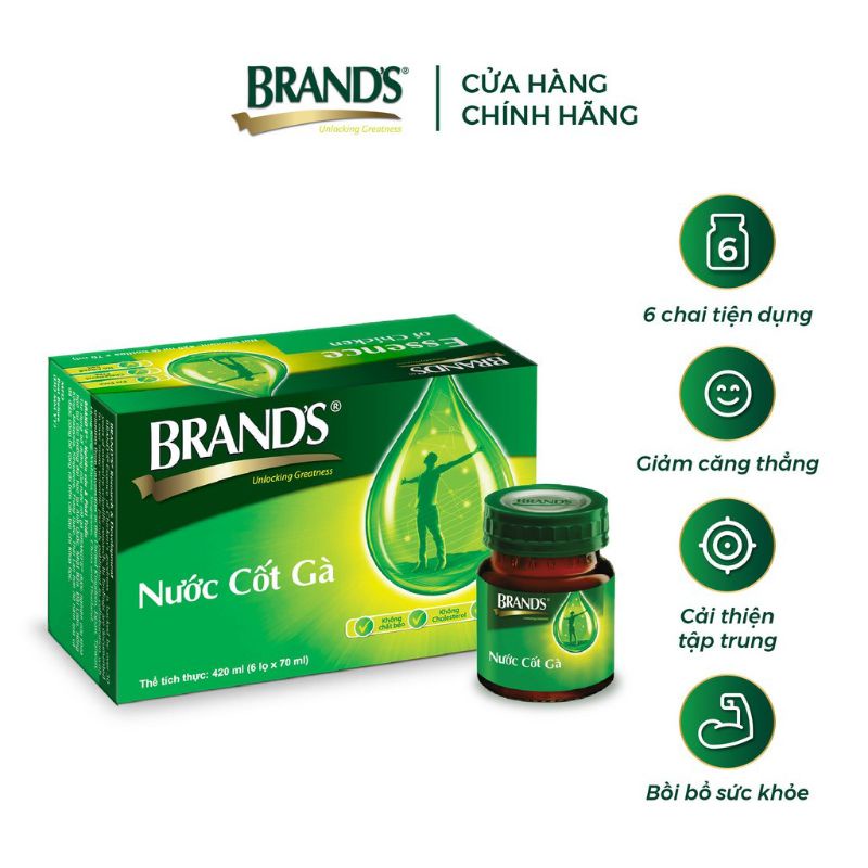 Nước cốt gà Brands cam kết hàng chính hãng
