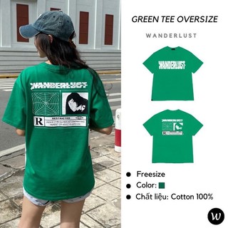 Áo thun oversize Green Tee Limited Ver 2022