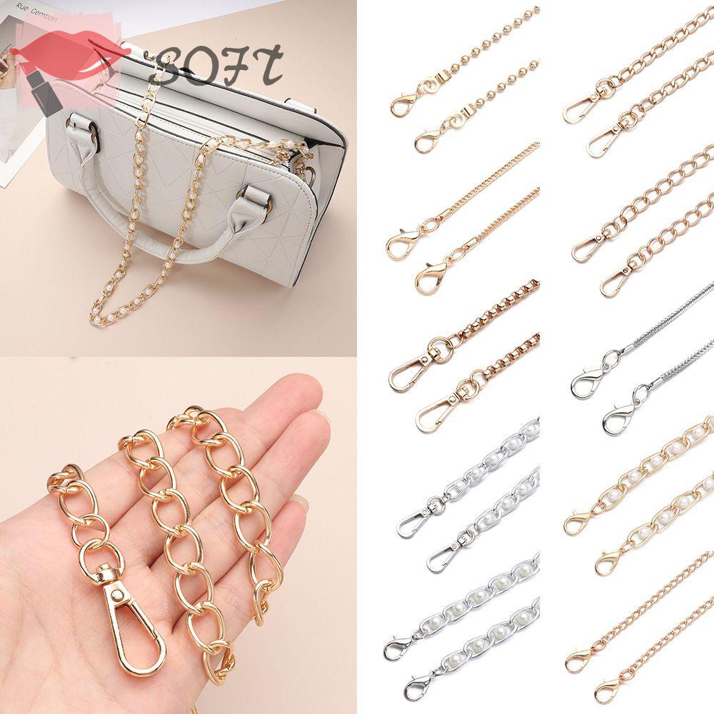 Dây Xích Túi Xách Tự Làm Bằng Hợp Kim Cứng Có Thể Tháo Rời Nhiều Màu Tùy Chọn
