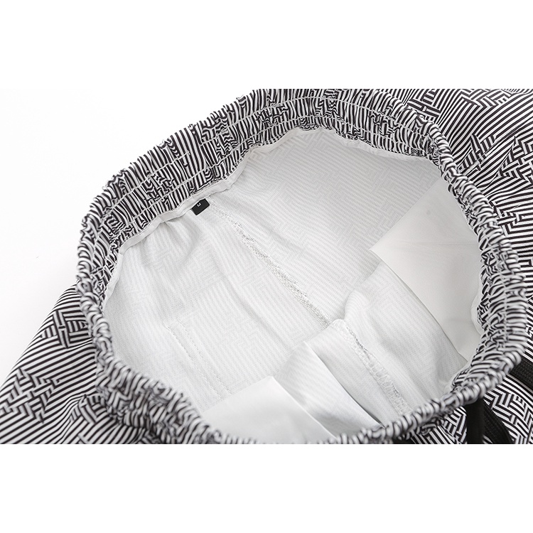 L &amp; * V-- Quần Short AOP Kẻ Sọc Dọc Biểu Tượng Logo Thời Trang Đường Phố Cao Cấp