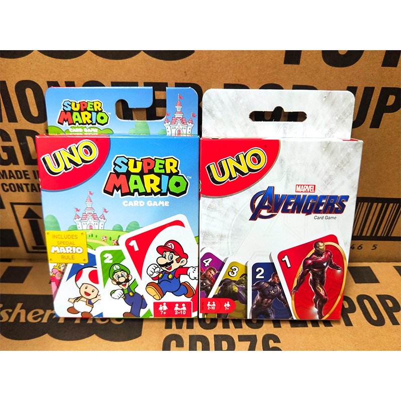 Bộ thẻ bài Uno: Super Mario độc đáo vui nhộn mô phỏng theo trò chơi cùng tên tuổi thơ 8x 9x