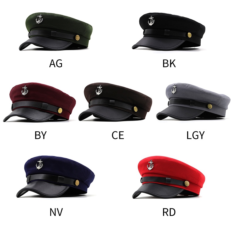 Mũ Beret Phong Cách Quân Đội Cá Tính Cho Nam Và Nữ