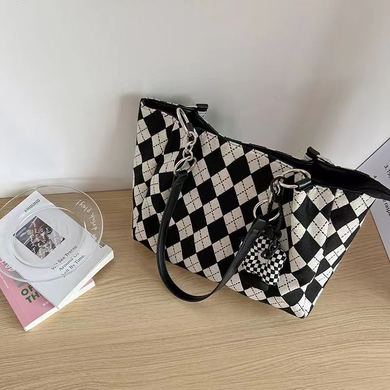 Túi Xách Vải Canvas Thiết Kế Cỡ Lớn Thời Trang Cao Cấp Trẻ Trung