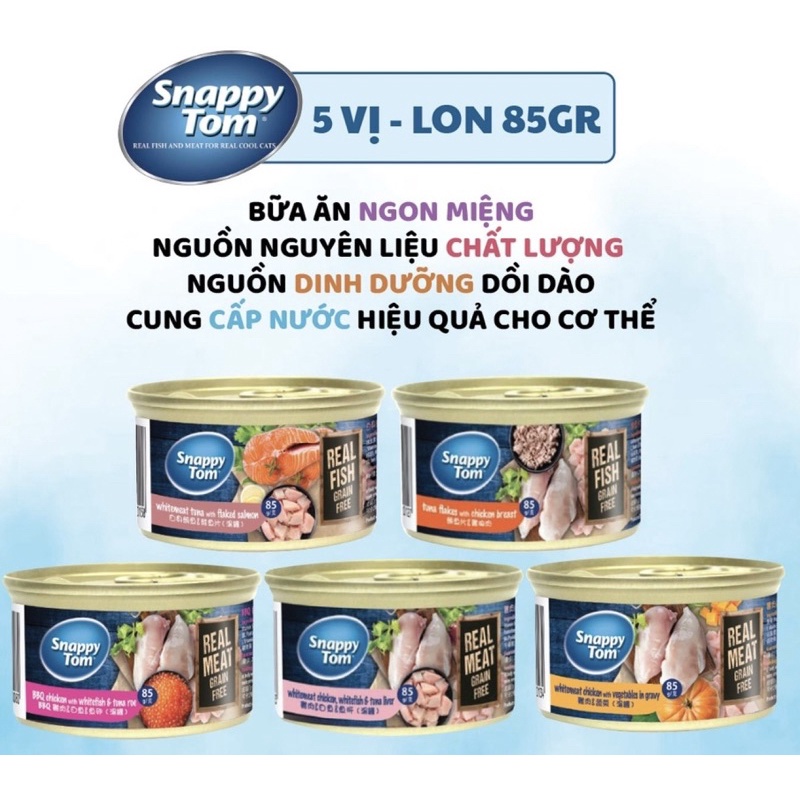 SNAPPY TOM LON 85G