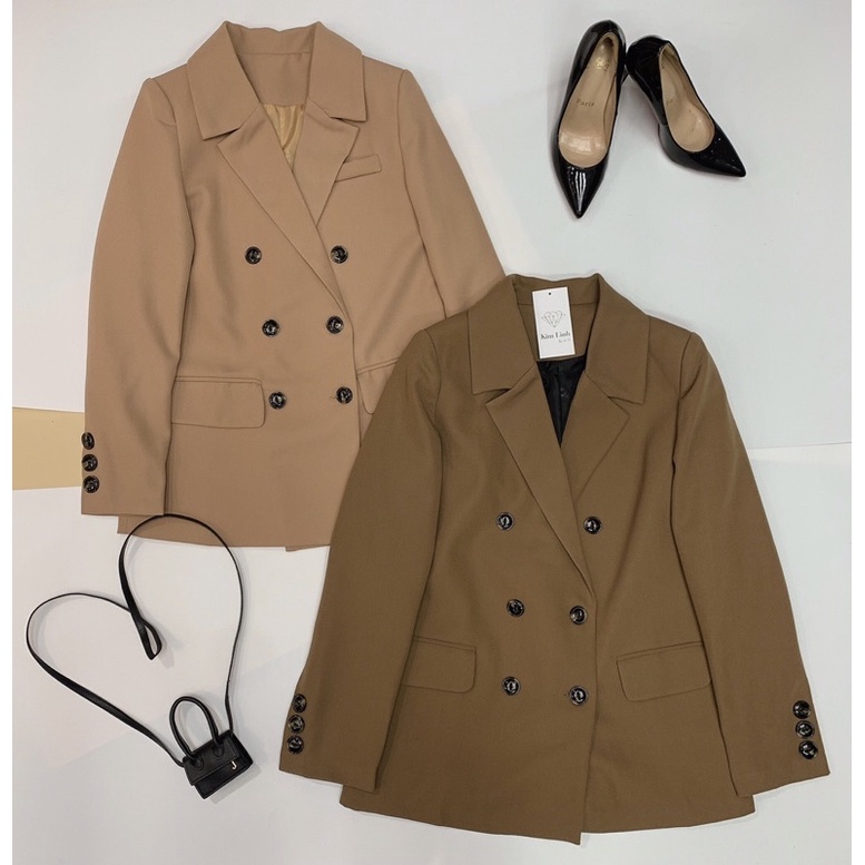 Áo Vest Trơn 6 Khuy Cao Cấp - Kim Linh Shop