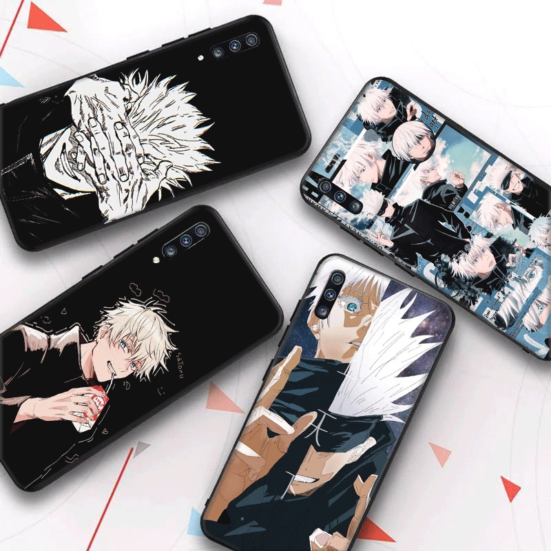 Ốp Điện Thoại Họa Tiết Jujutsu Kaisen Gojo Satoru Cho Samsung A12 4G A21S A22 4G 5G A31 A32 4G 5G A41 A42 5G A51