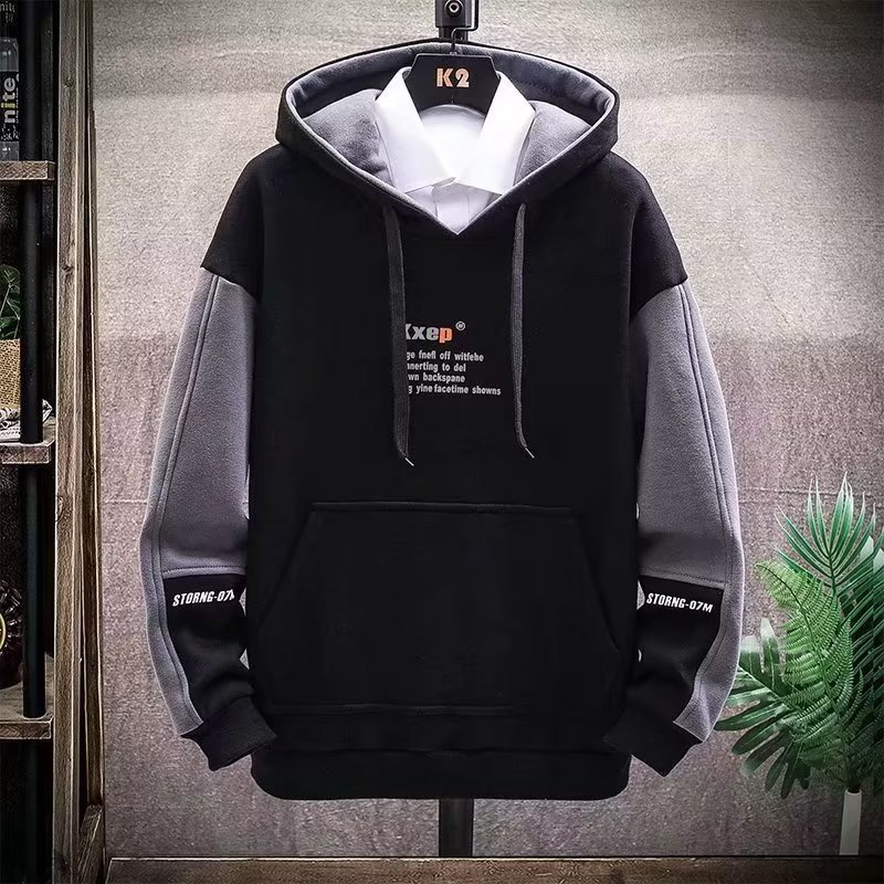 Áo Hoodie Lót Lông Cừu Thời Trang Thu Đông 2022 Cho Nam Giới Có Size m-3xl
