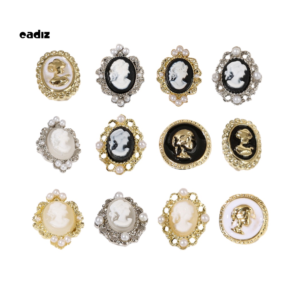 Set 20 Hạt Ngọc Trai Giả Dùng Trang Trí Móng Tay Nghệ Thuật Thời Trang