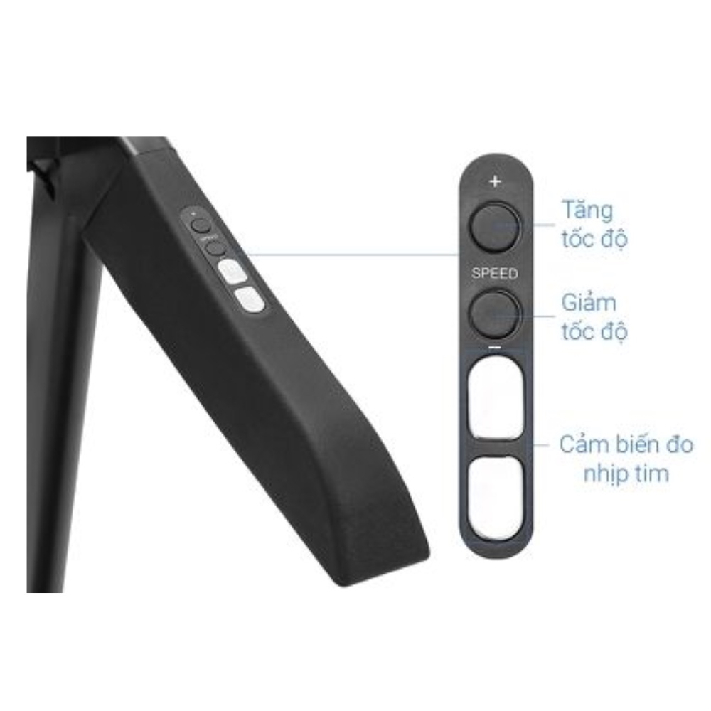 Máy chạy bộ thể dục Airbike Sports T500 Plus-Thanh lý trưng bày