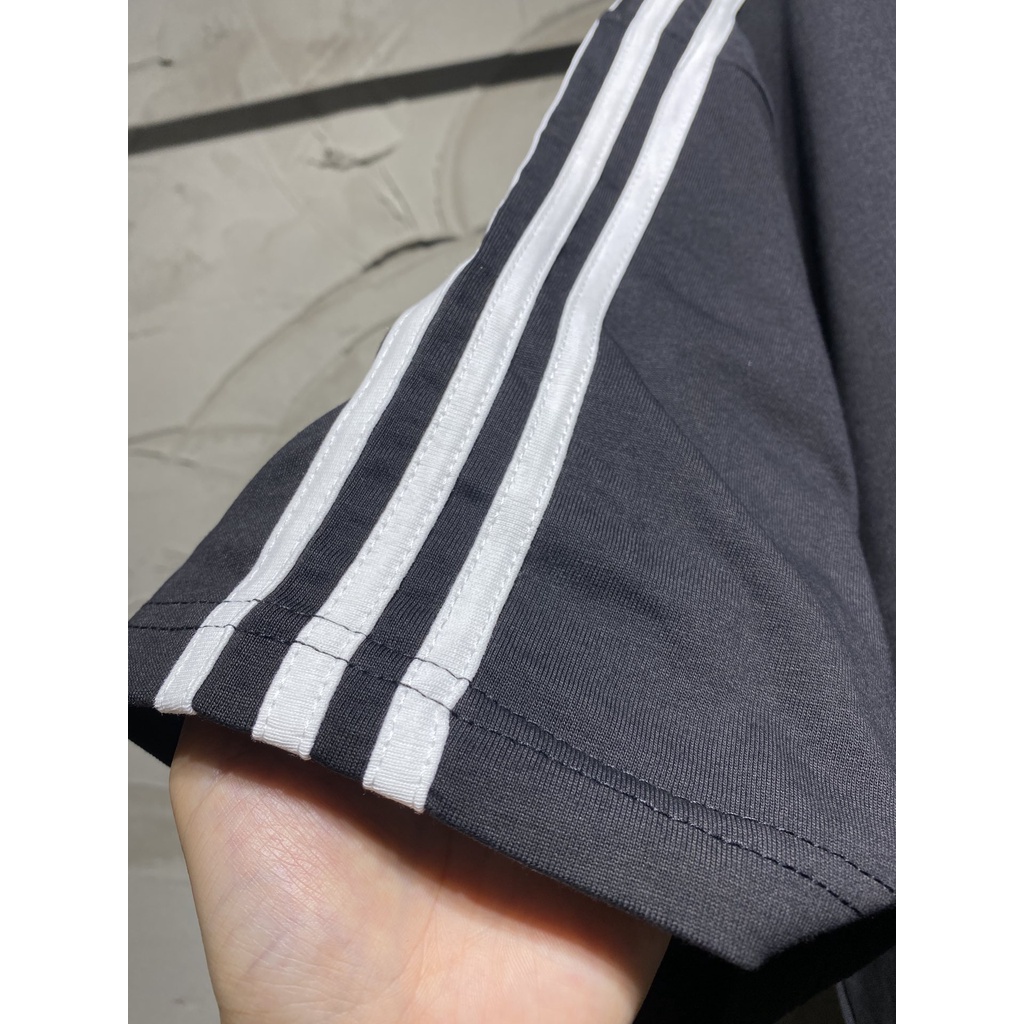 Áo Thun Đen Thêu Logo BLCG X AD 22ss Thời Trang Đường Phố Sang Trọng Cho Nam Và Nữ