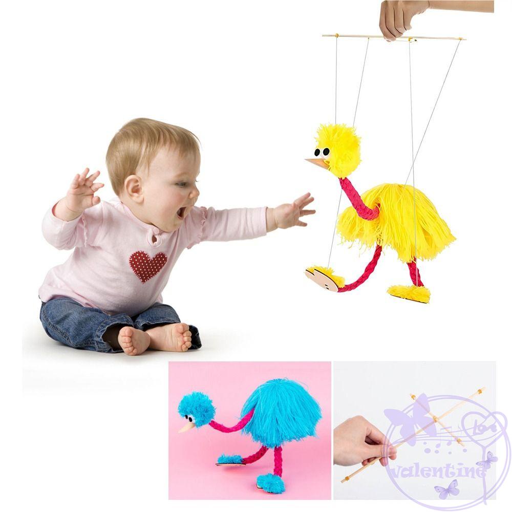 Con Rối Hình Đà Điểu 3 Con Rối Mềm Mại Phong Cách Cổ Điển Giúp Giảm Căng Thẳng