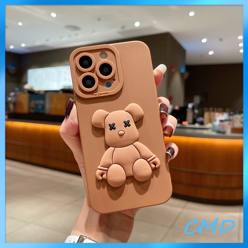 ốp iphone Điện Thoại TPU Hình Gấu 3D 6/6plus/6s/6splus/7/7plus/8/8plus/x/xr/xs/11/12/pro/max/plus/promax/-068