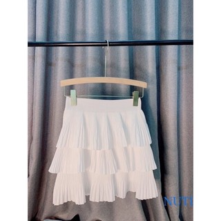 [25-40kg] Chân váy bé gái dập ly 3 tầng