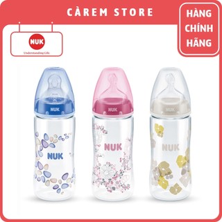 Bình Sữa NUK Premium Choice+ Nhựa PA 300ml NÚM TI S1/S2 - M