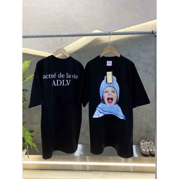 ÁO THUN ADLV ĐEN UNISEX NAM VÀ NỮ