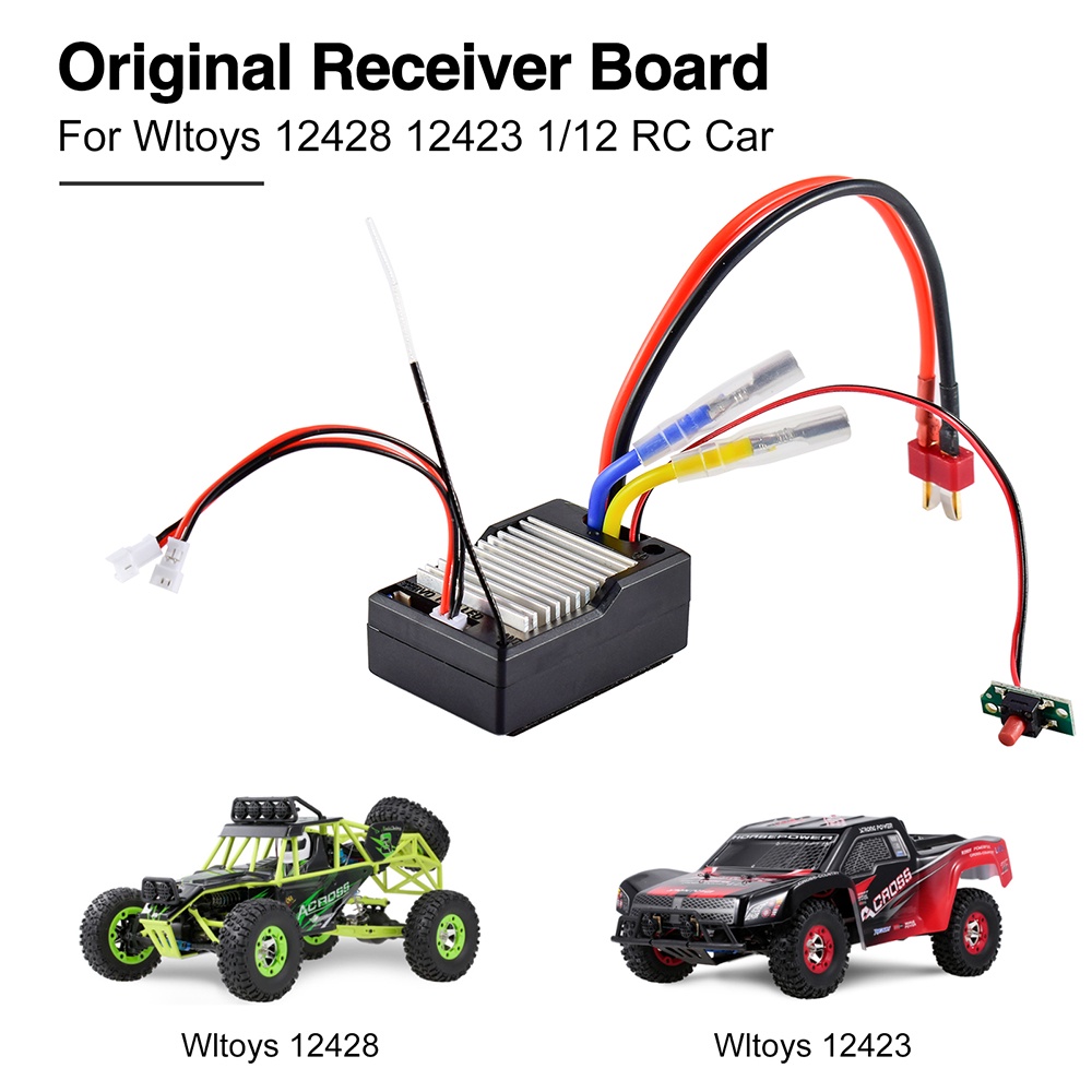 WLTOYS Bảng Mạch Nhận Tín Hiệu 12428 12423 12428-0056 Cho Xe Điều Khiển 1 / 12