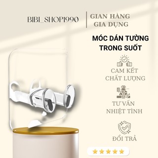 Móc Trong Suốt Treo Phích Điện, Móc Dán Tường Gài Các Loại Phích Cắm Điện Gọn Gàng Trên Tường (MTP03)
