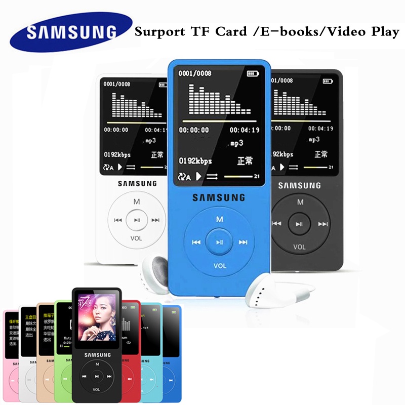 Máy Nghe Nhạc MP4 Mini Màn Hình LDC Đa Năng Hỗ Trợ Thẻ Nhớ Cho Samsung Mini