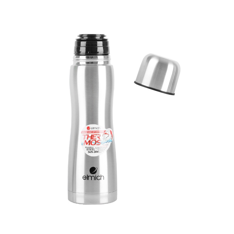 Bình giữ nhiệt nóng lạnh Elmich-6391, phích nước inox 304 chuẩn Châu Âu