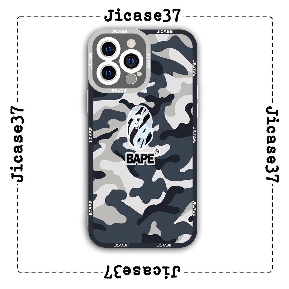 Ốp lưng iPhone Cạnh Vuông Jicase Nhóm nhạc BTS kpop