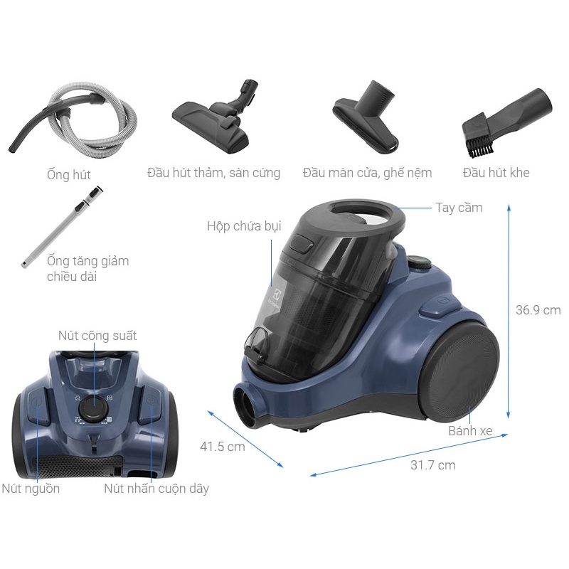 Máy hút bụi Electrolux EC41-2DB