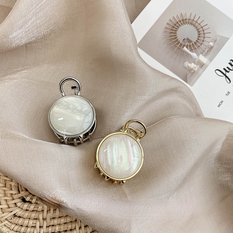 Kẹp Tóc Hình Tròn Lấp Lánh Thời Trang Cho Nữ