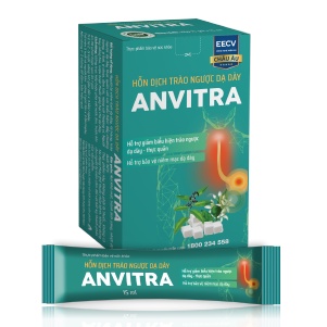 Hỗn dịch trào ngược dạ dày Anvitra (Hàng chính hãng 100%) - Hộp màu xanh