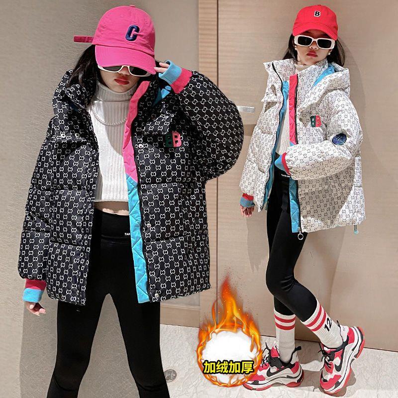 Áo Khoác Mùa Đông Phong Cách Thời Trang Hàn Quốc Mới 2022 Cho Bé Gái