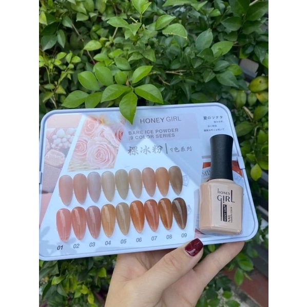 Sơn honey girl tông hồng tím