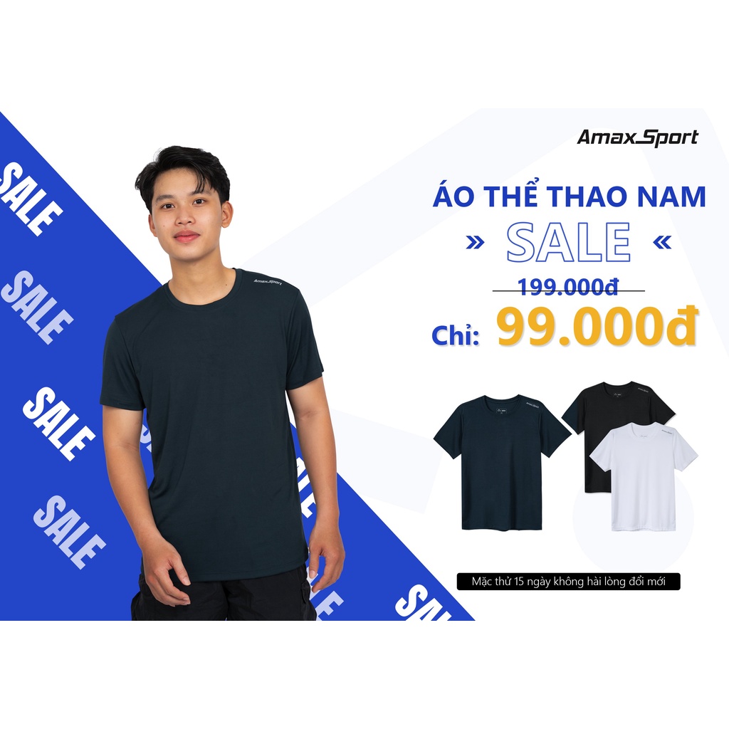 Áo thun nam Amax Sport siêu mềm mát