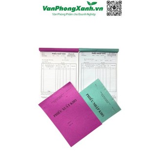 Phiếu nhập kho/xuất kho A4 1 liên (Bãi Bằng) - (Quyển)