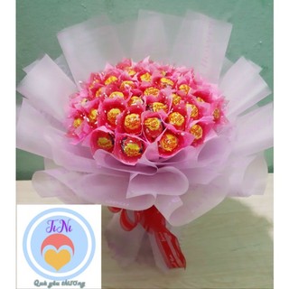Bó hoa kẹo chupa chups 50 viên