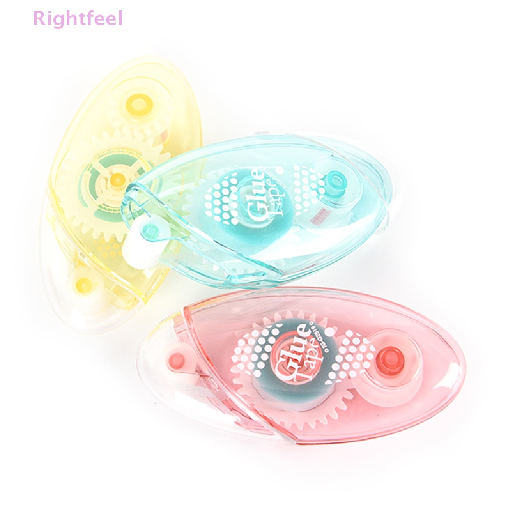 1 Cây Lăn Keo Hai Mặt Họa Tiết Chấm Bi Có Thể Nạp Lại Mới