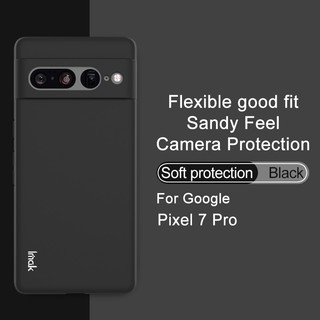 Ốp Điện Thoại TPU Dẻo Siêu Mỏng Màu Nhám Kèm Dây Đeo Cho Google Pixel 7 Pro Pixel7