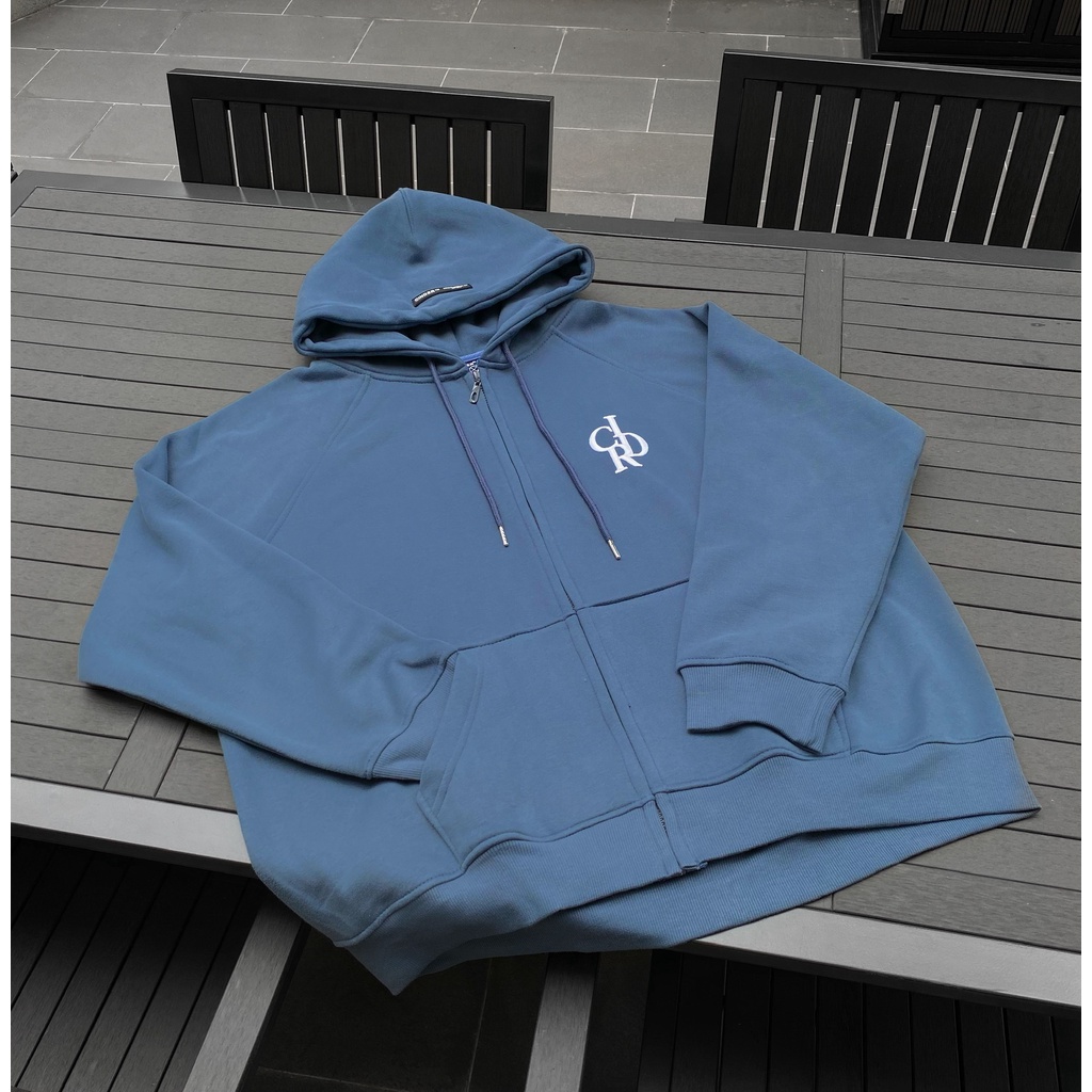 Áo Khoác Hoodie Zip Alphabet Cinder Kéo Khóa, Áo Hoodie Zip Nam Nữ Form Rộng Thêu Nổi Cao Cấp, Local Brand Chính Hãng
