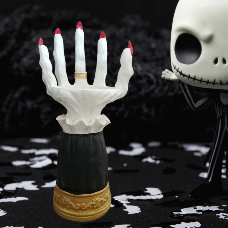 Giá Đỡ Nến Hình Phù Thủy Độc Đáo Trang Trí Tiệc Halloween