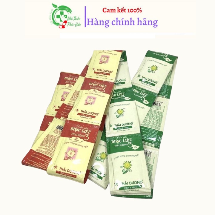 Dầu Gội Dược Liệu Thái Dương 3