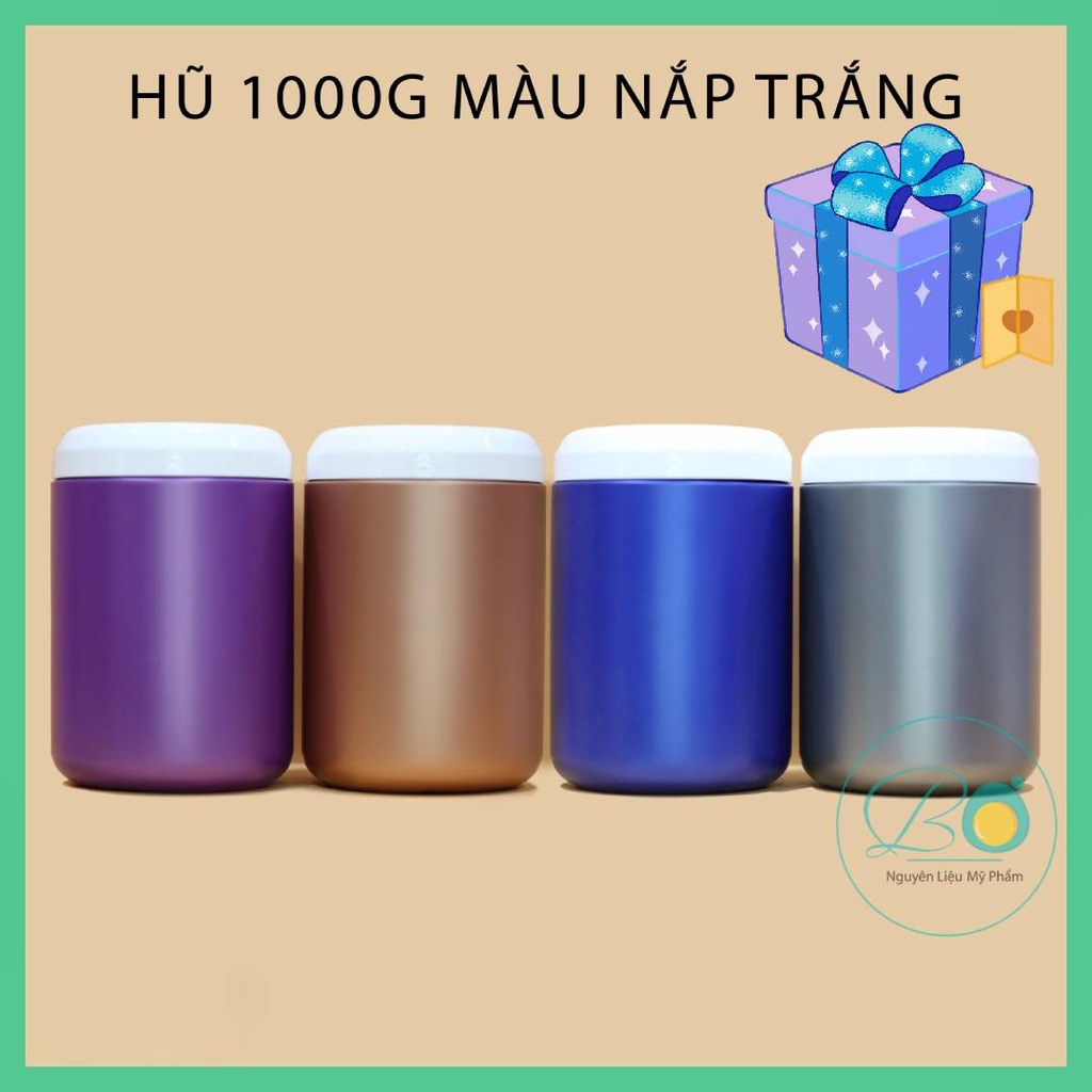 Hũ nhựa 1000g HDPE