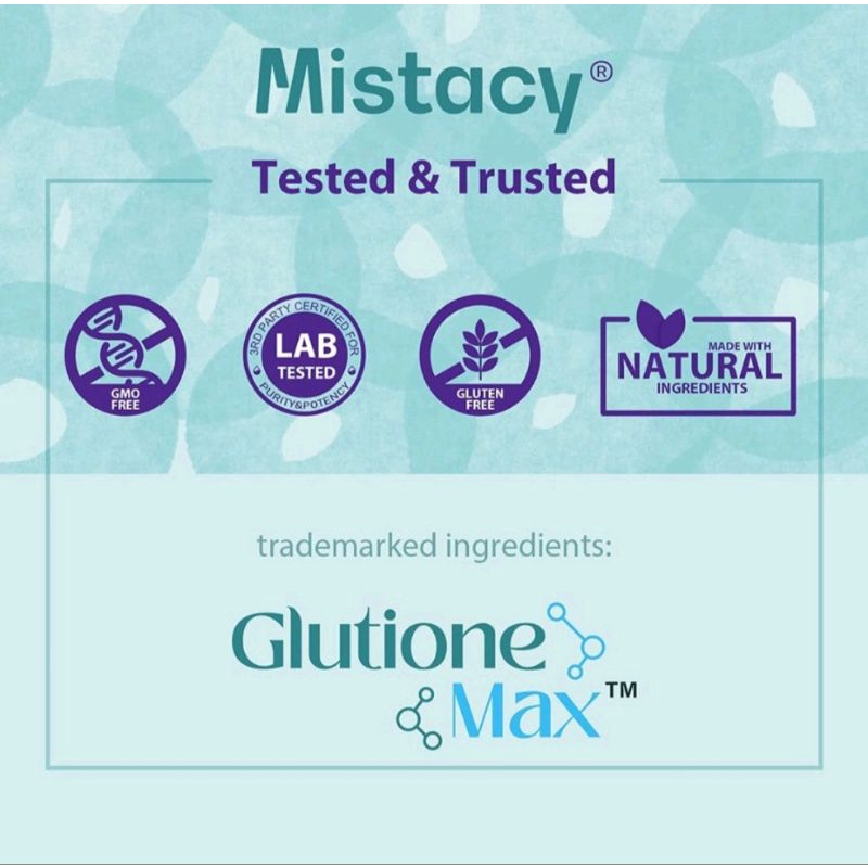 Viên Uống Trắng Da Glutathione 1500mg Vitamin C 650mg Alpha lipoic Acid Mistacy