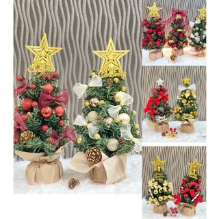  TẶNG ĐÈN - Cây thông 30CM 40CM handmade để bàn trang trí noel giáng sinh siêu đẹp ảnh thật shop chụp- PN007 