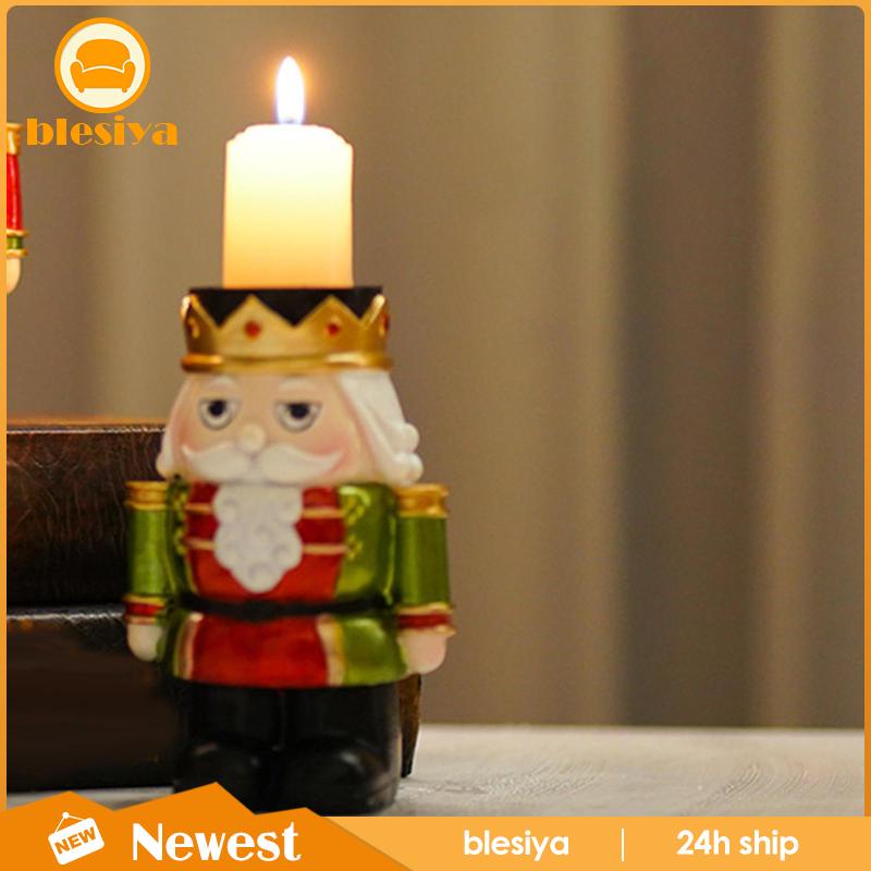[Blesiya] Tượng Nutcracker Giáng Sinh Truyền Thống Trang Trí Nhà Cửa Để Bàn