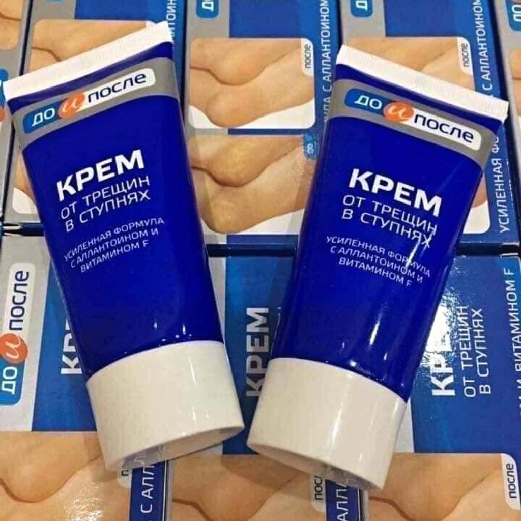 Kem Giảm Nứt Nẻ Gót Chân Apteka của Nga 50ml Giúp tái tạo da gót chân và làm mềm da chân hiệu quả